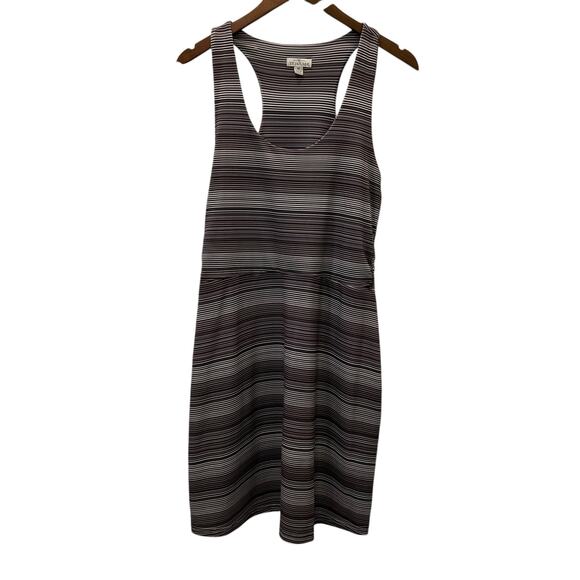 Tehama Womens Striped Sleeveless Tank Racerback Athletic Dress Size Medium - Picture 1 of 10